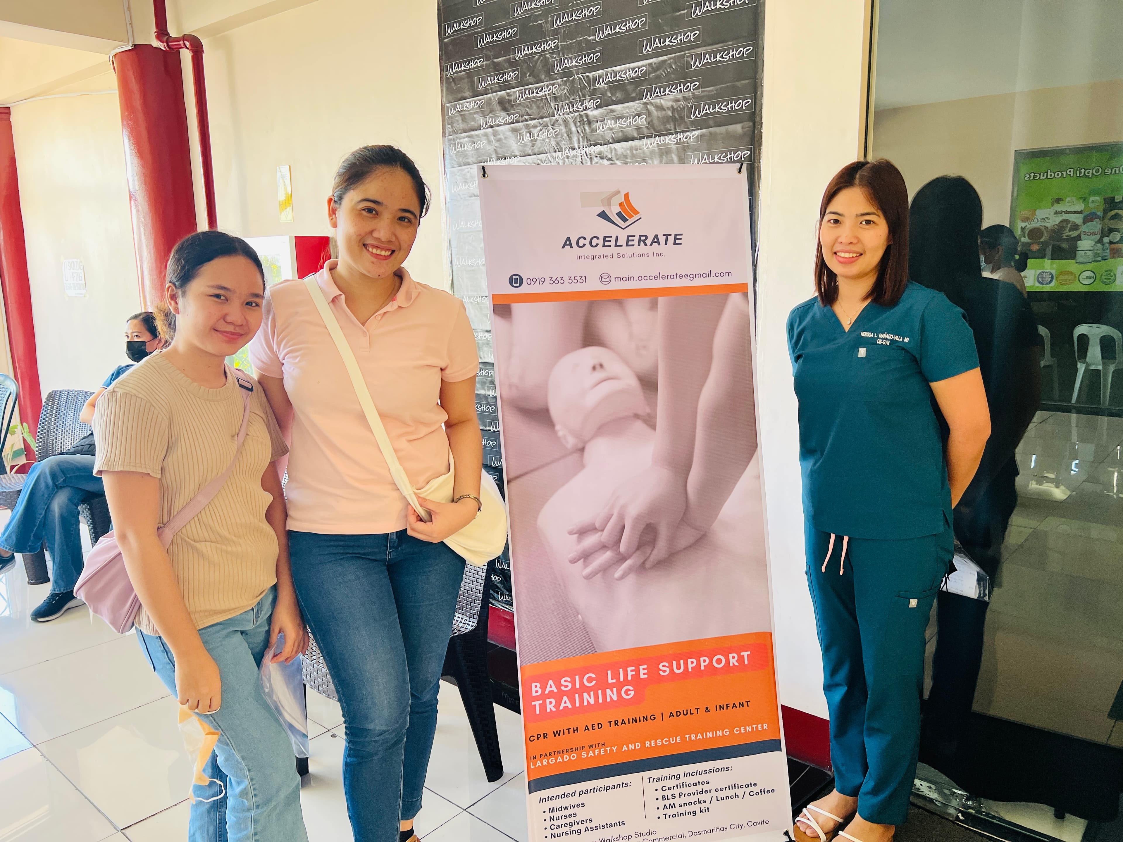 Accelerate training event