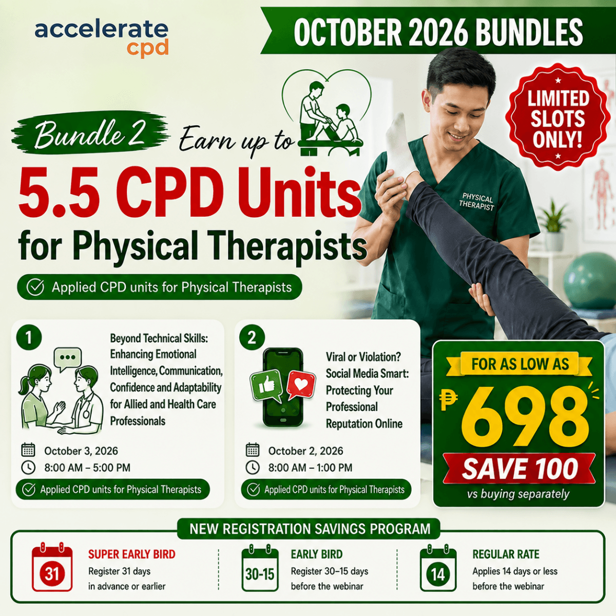 October Bundle 2 For Physical Therapists