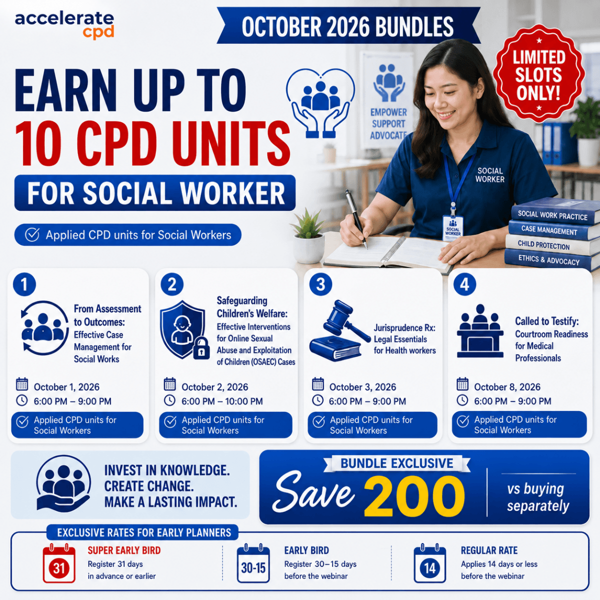 October Bundle for Social Workers