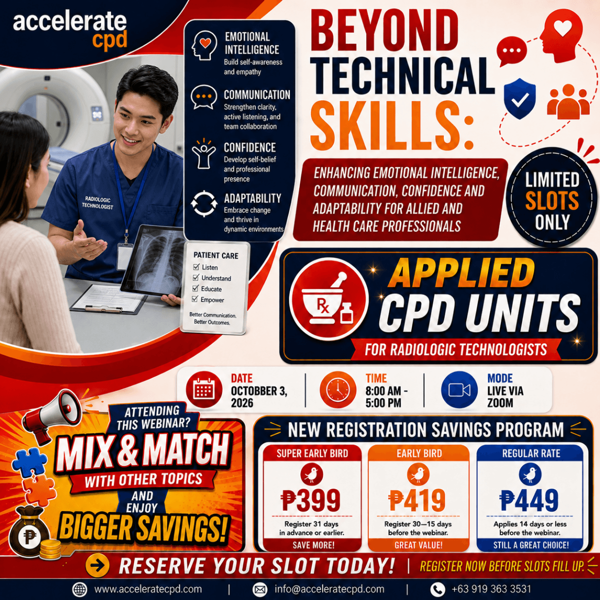 Beyond Technical Skills: Enhancing Emotional Intelligence, Communication, Confidence and Adaptability for Allied and Health Care Professionals