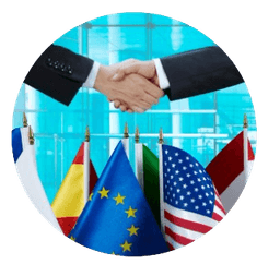 Certification programs accredited by international partners, with credentials that allow post-nominal use.