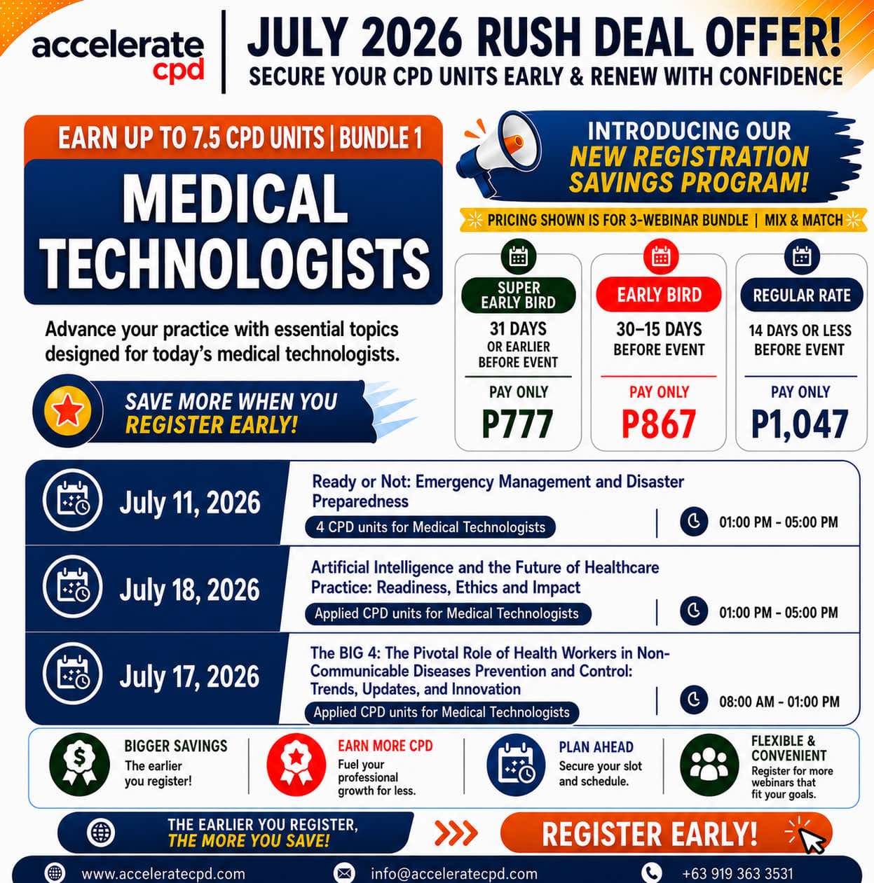 July Medical Technologists Bundle 1