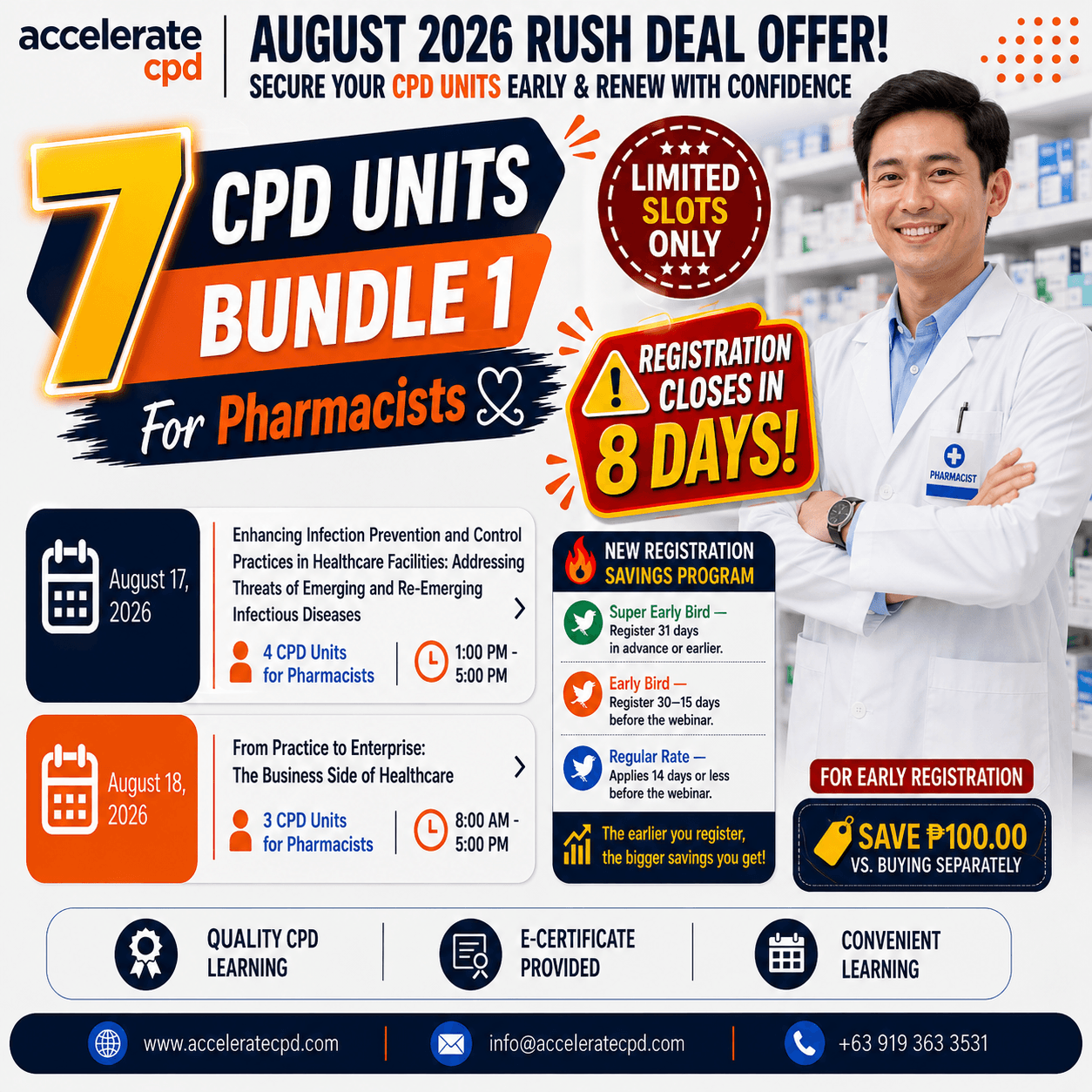 August Bundle For Pharmacists