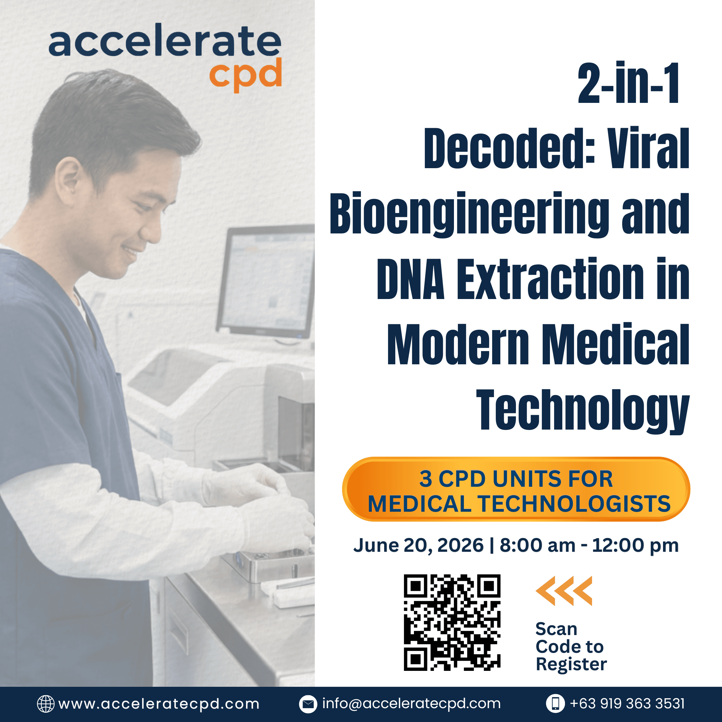 2-in-1 Decoded: Viral Bioengineering and DNA Extraction in Modern Medical Technology