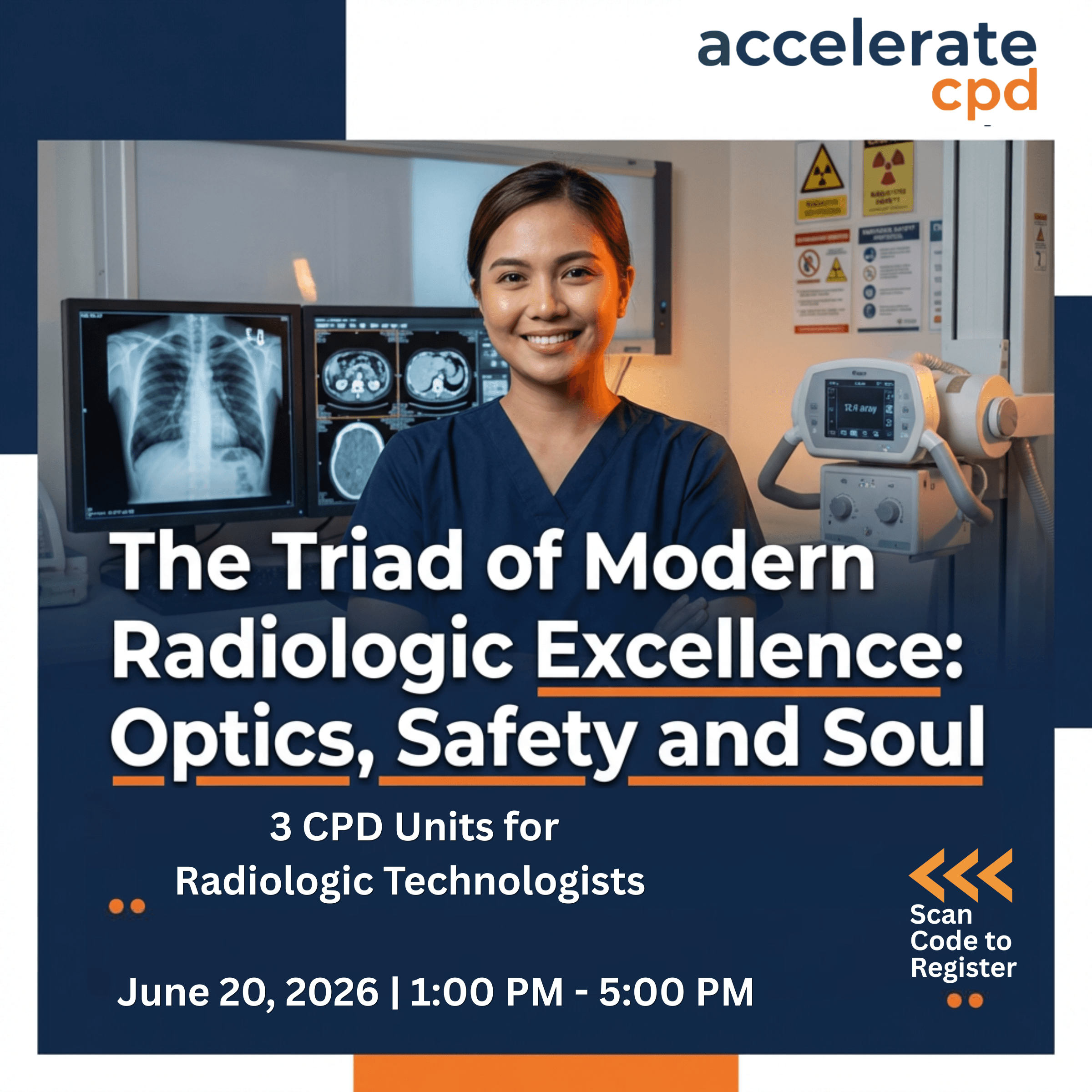 RRT The Triad of Modern Radiologic Excellence: Optics, Safety, and Soul