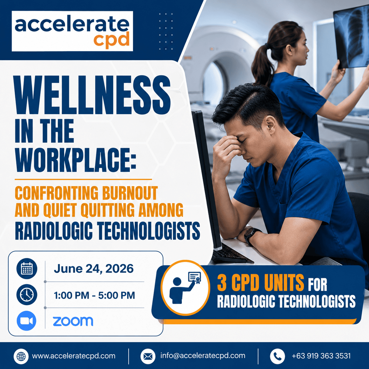 Wellness in the Workplace: Confronting Burnout and Quiet Quitting Among Radiologic Technologists