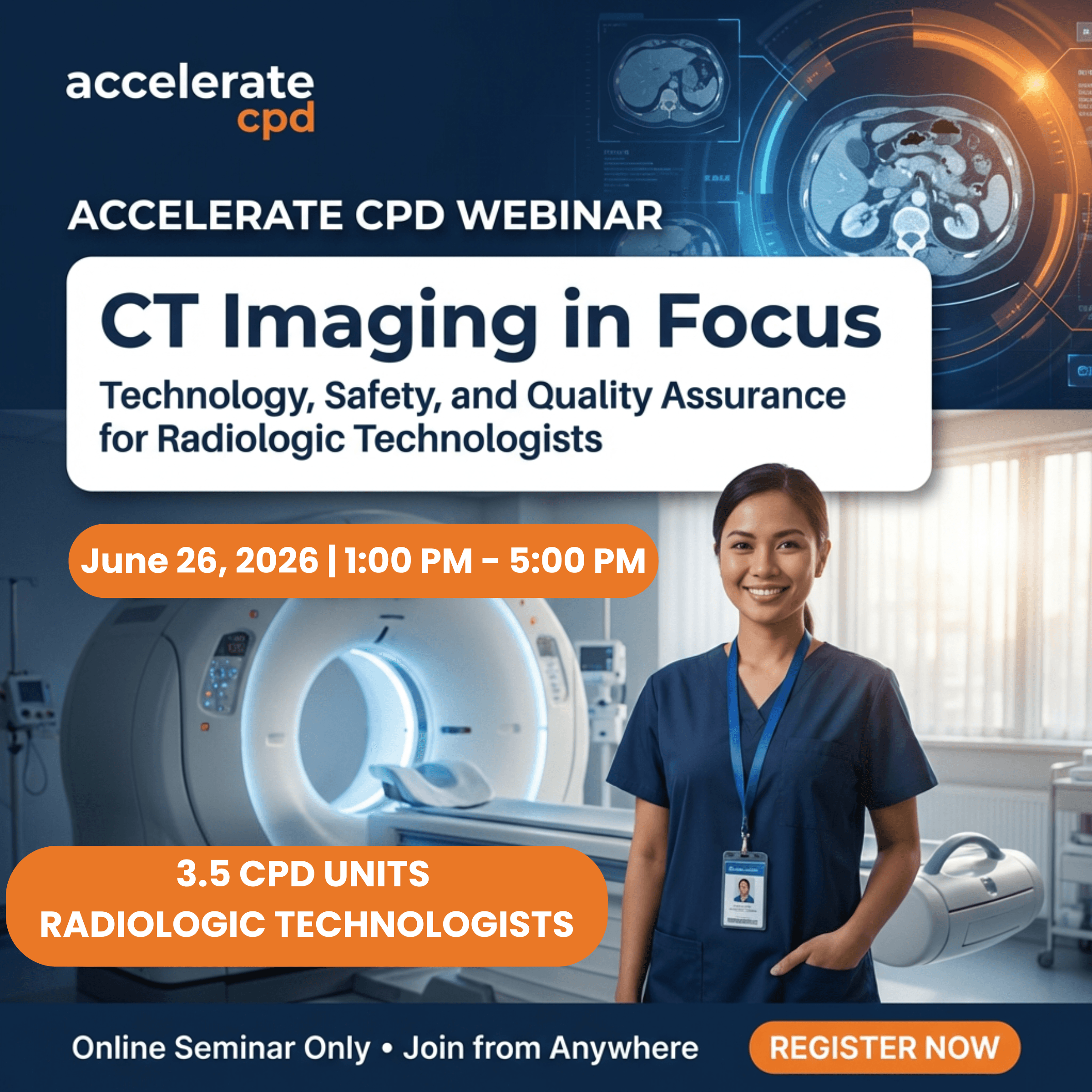 CT Imaging in Focus: Technology, Safety, and Quality Assurance for Radiologic Technologists