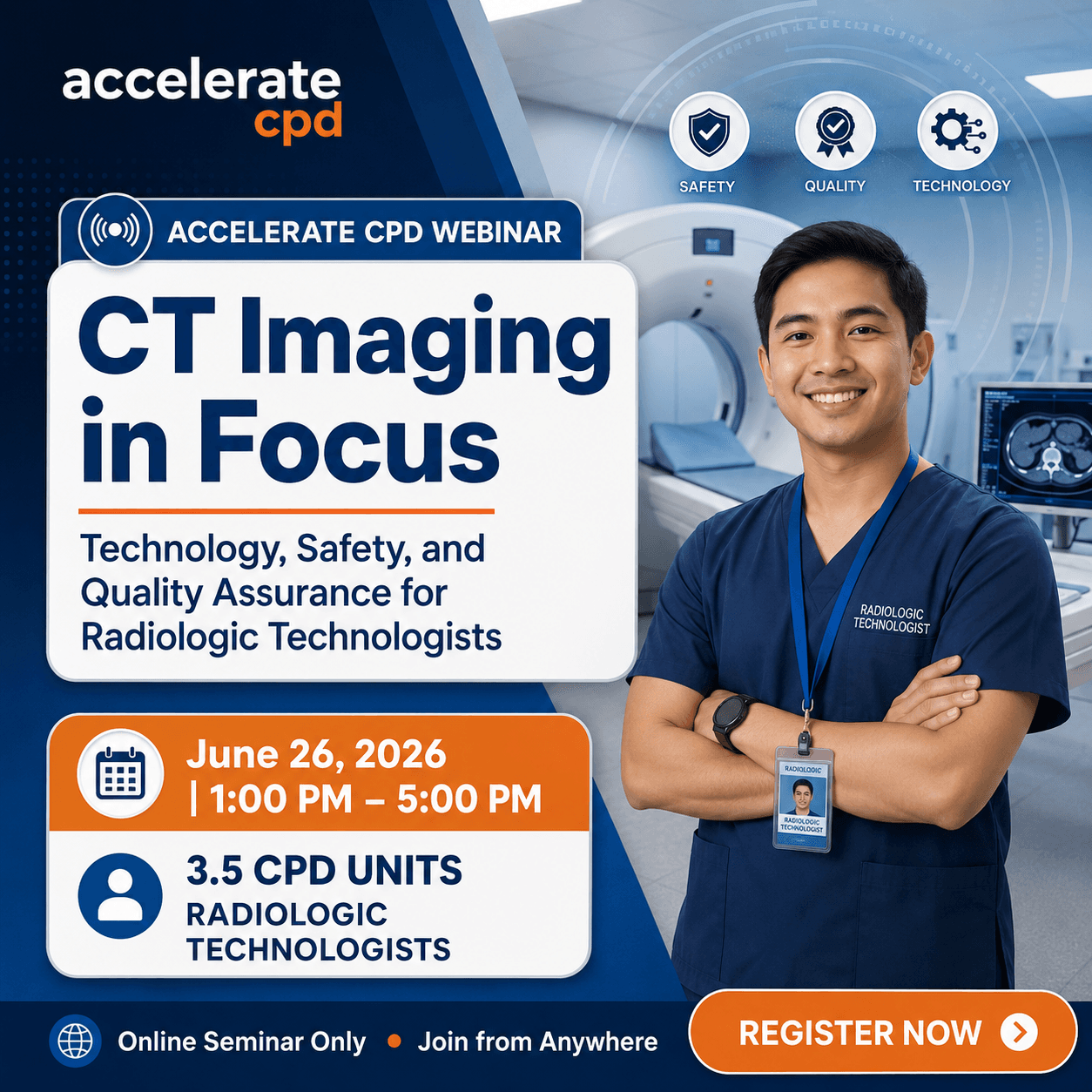 CT Imaging in Focus: Technology, Safety, and Quality Assurance for Radiologic Technologists