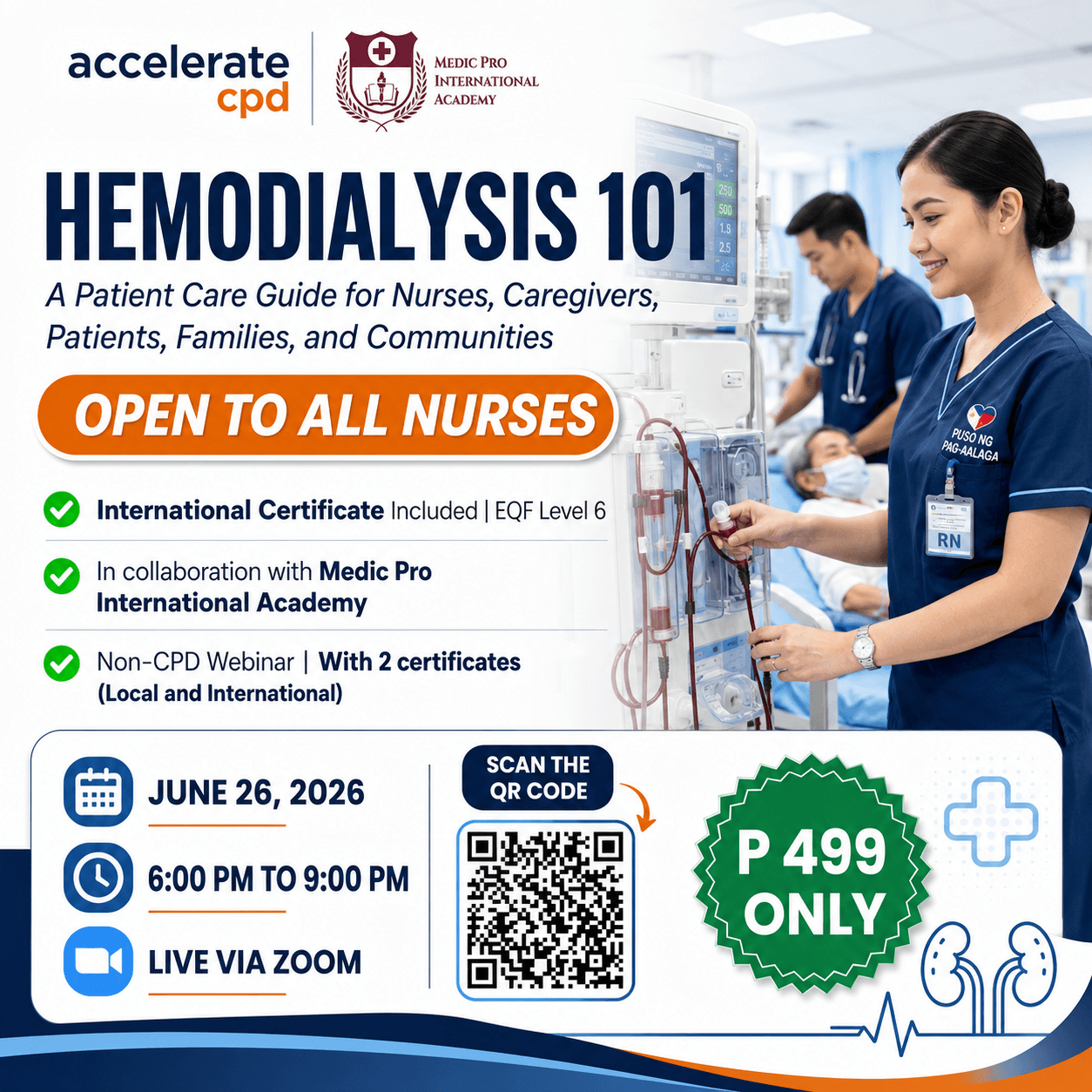 Hemodialysis 101: A Patient Care Guide for Nurses, Caregivers, Patients, Families, and Communities