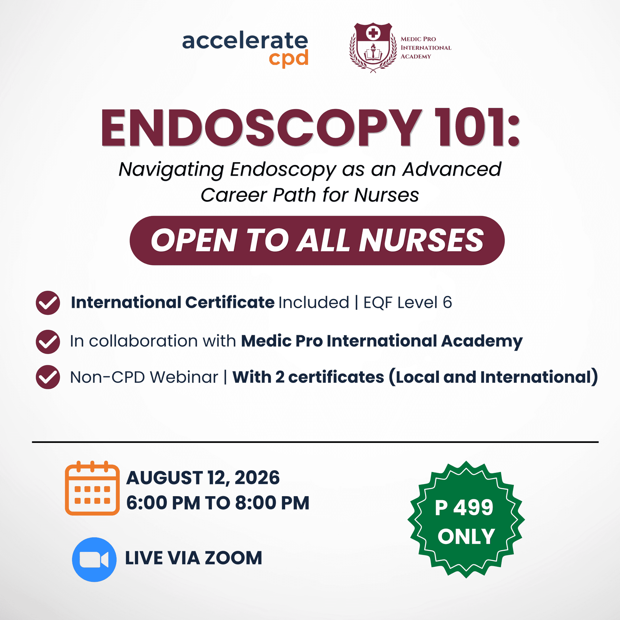 Endoscopy 101: Navigating Endoscopy as a Advanced Career Path for Nurses