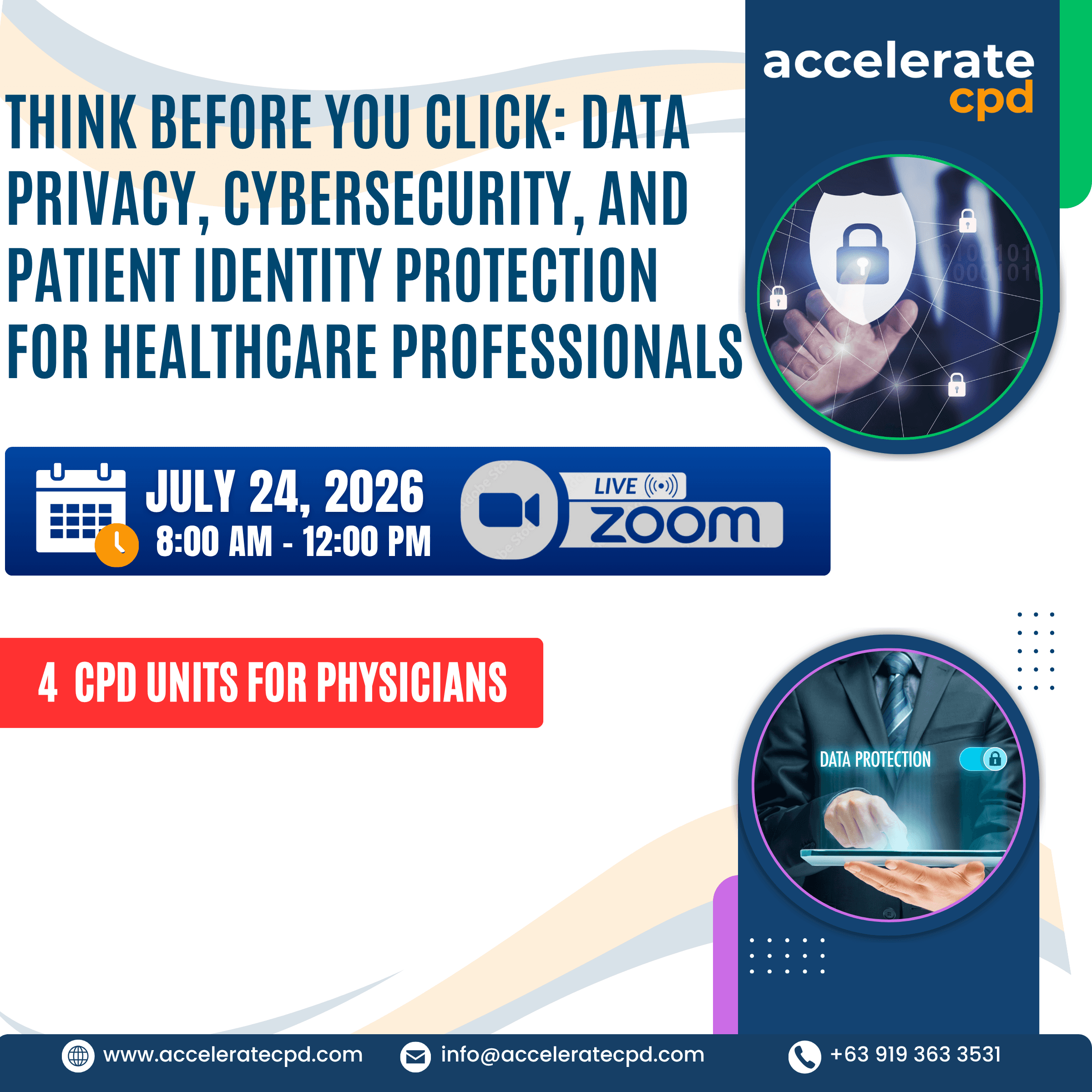 Think Before You Click: Data Privacy, Cybersecurity, and Patient Identity Protection for Healthcare Professionals