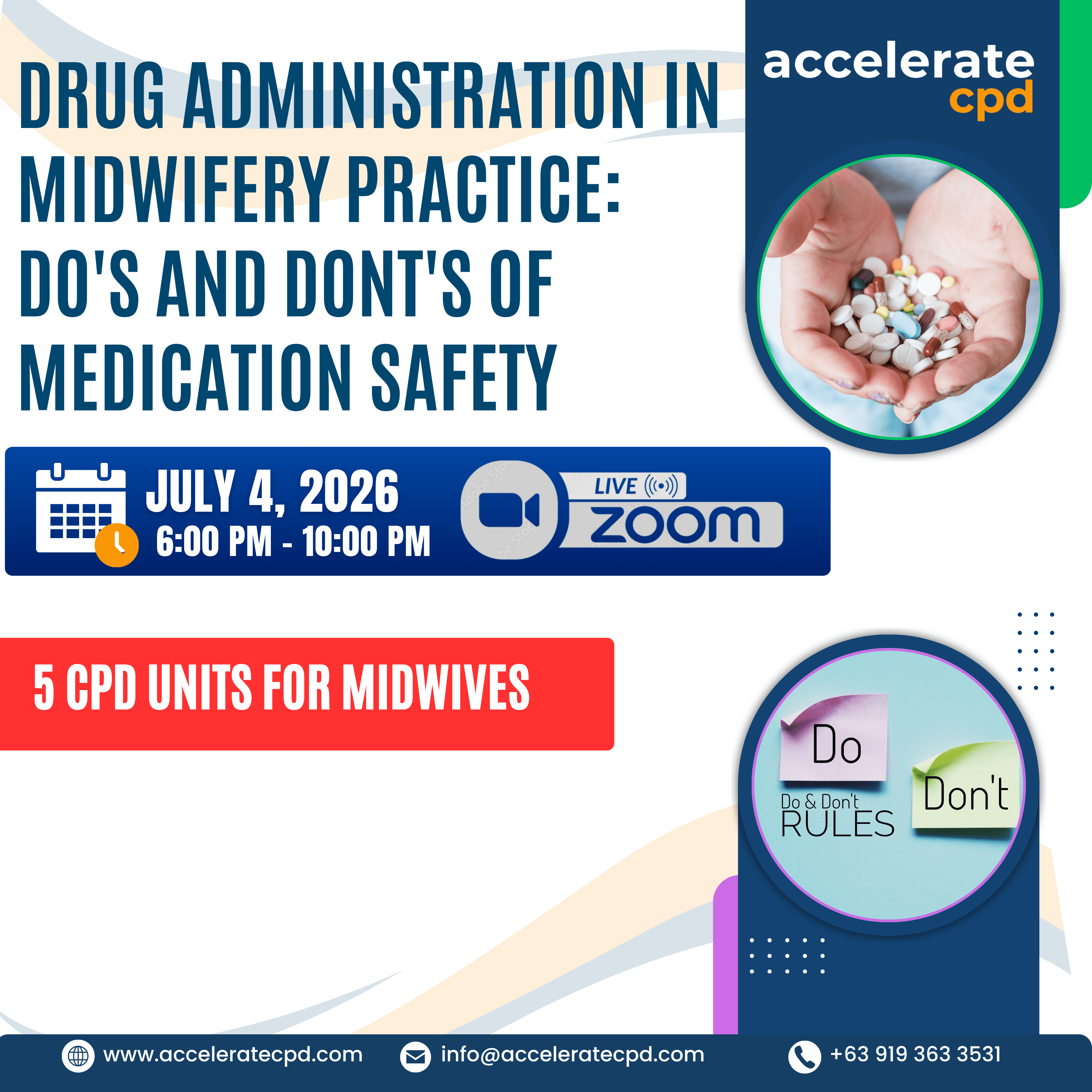 Drug Administration in Midwifery Practice: Do's and Dont's of Medication Safety