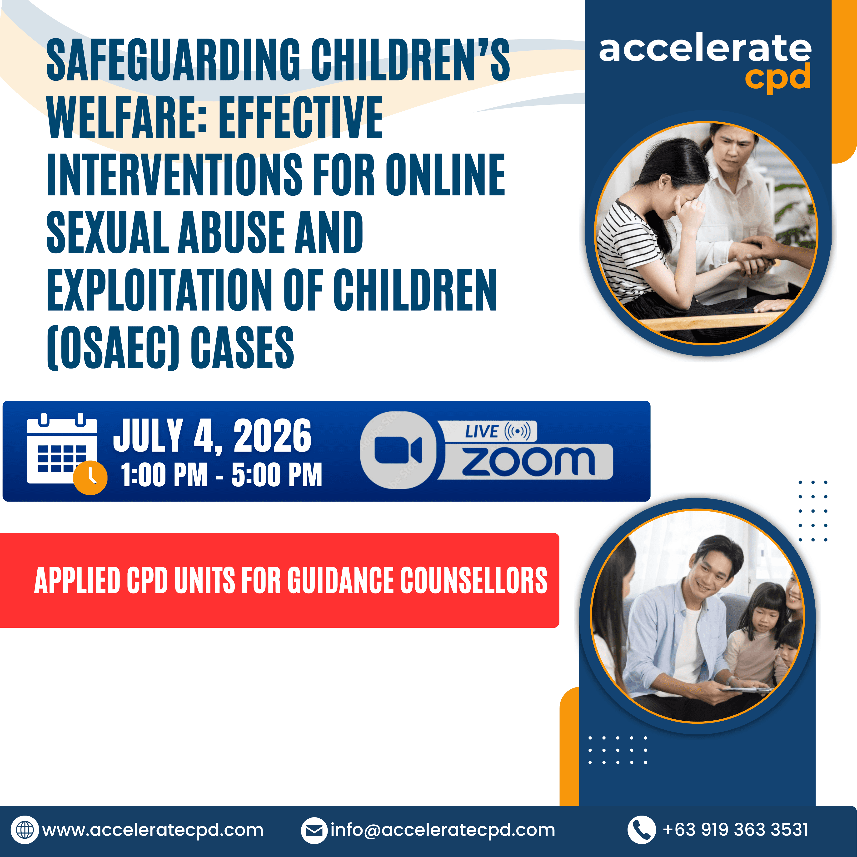 Safeguarding Children’s Welfare: Effective Interventions for Online Sexual Abuse and Exploitation of Children (OSAEC) Cases