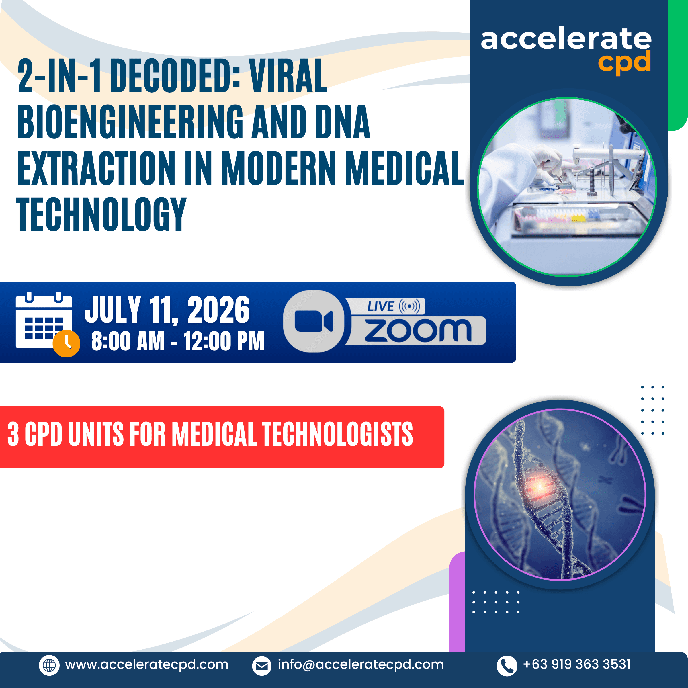 2-in-1 Decoded: Viral Bioengineering and DNA Extraction in Modern Medical Technology