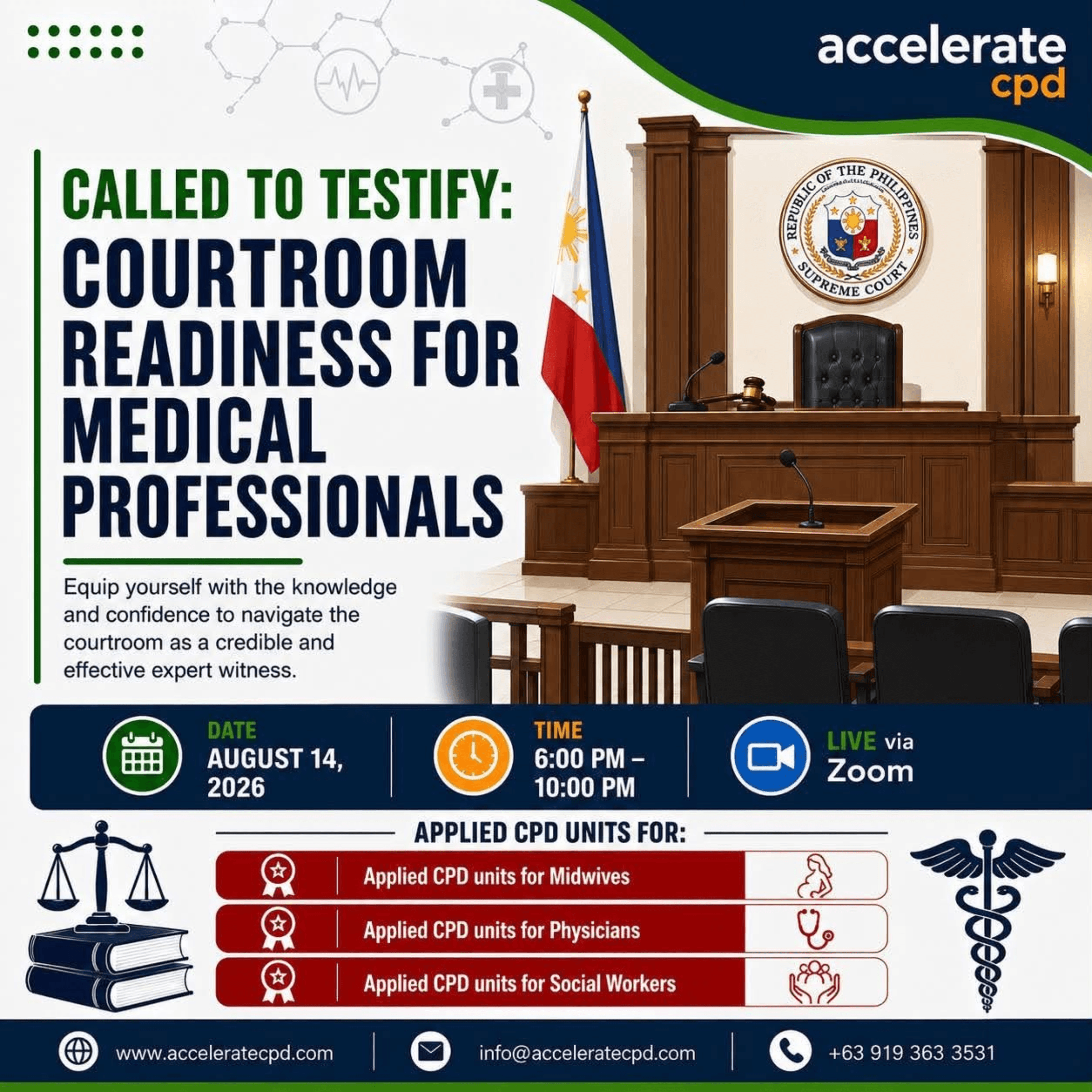 Called to Testify: Courtroom Readiness for Medical Professionals