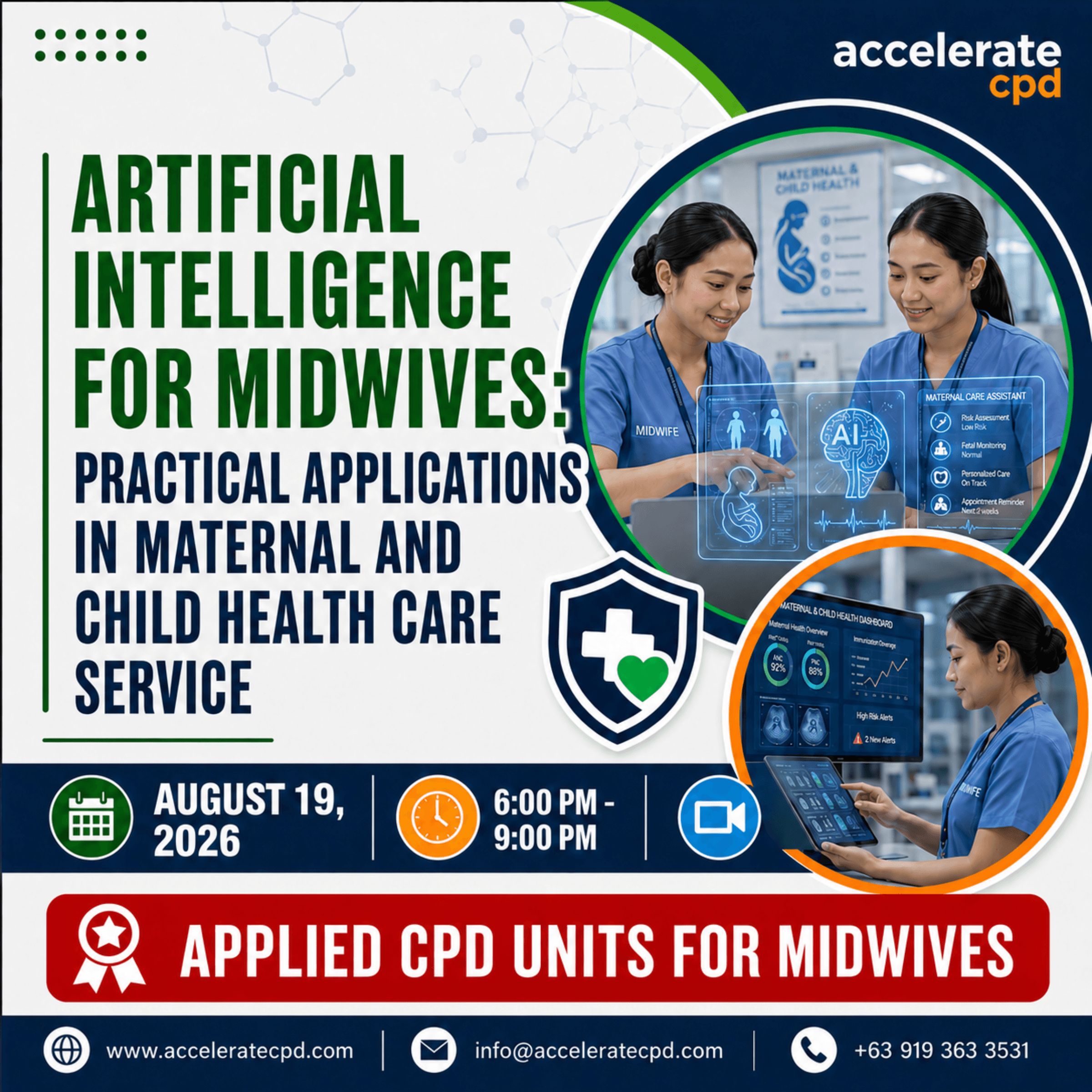 Artificial Intelligence for Midwives: Practical Applications in Maternal and Child Health Care Service