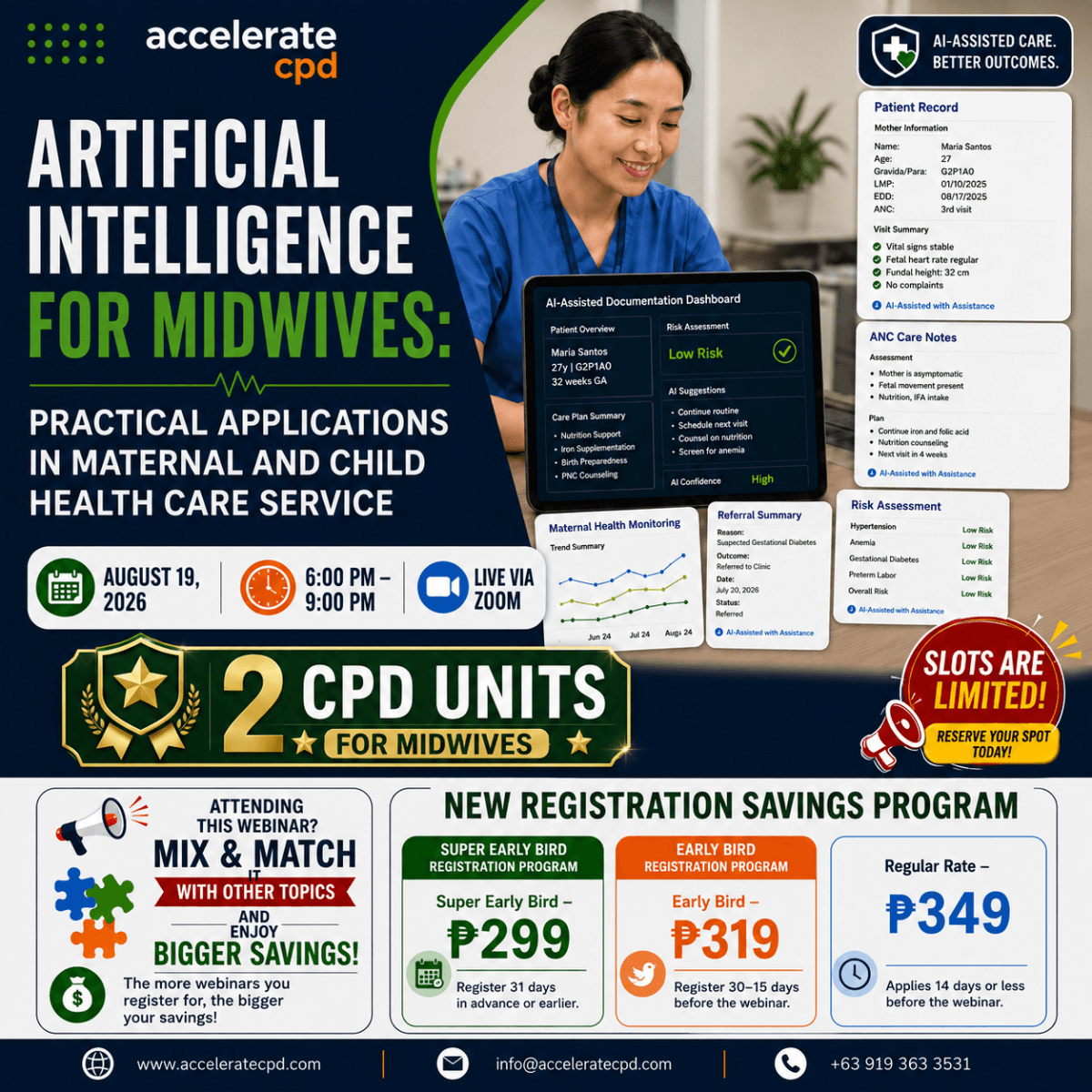Artificial Intelligence for Midwives: Practical Applications in Maternal and Child Health Care Service