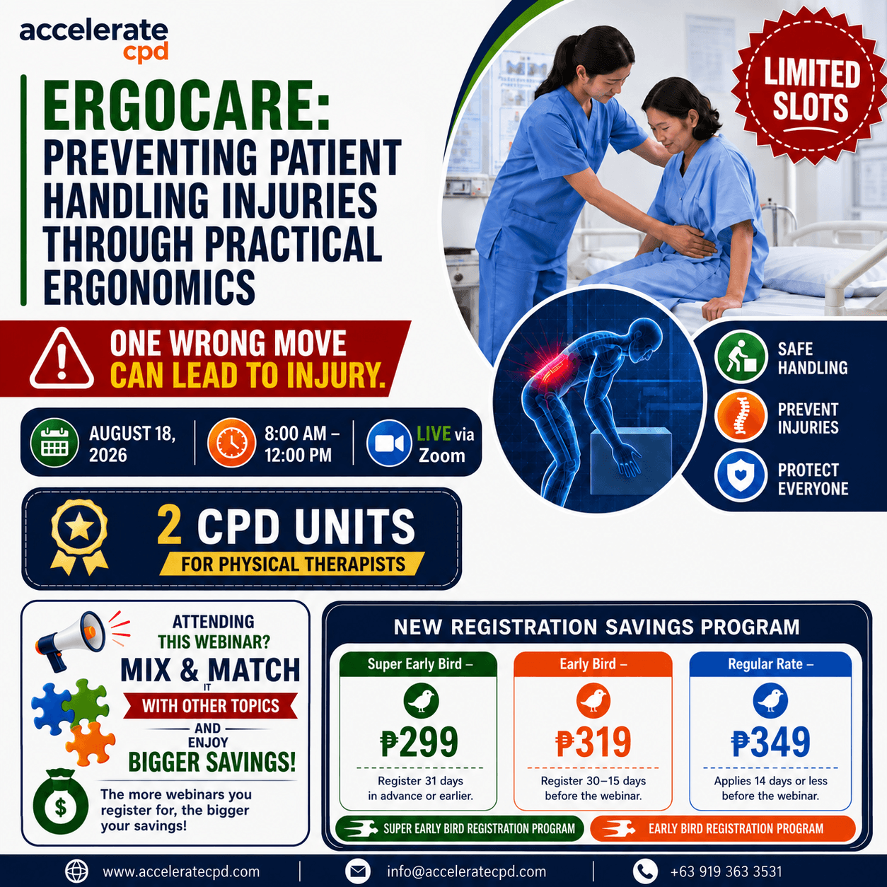 ErgoCare: Preventing Patient Handling Injuries through Practical Ergonomics