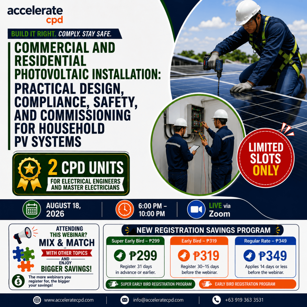 Commercial and Residential Photovoltaic Installation: Practical Design, Compliance, Safety, and Commissioning for PV Systems