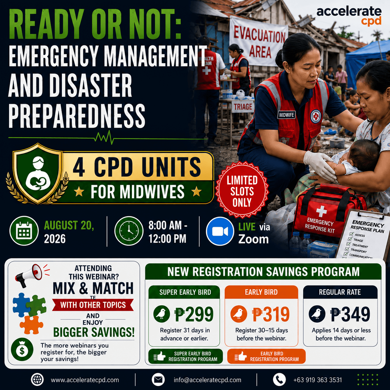 Ready or Not: Emergency Management and Disaster Preparedness for Health workers