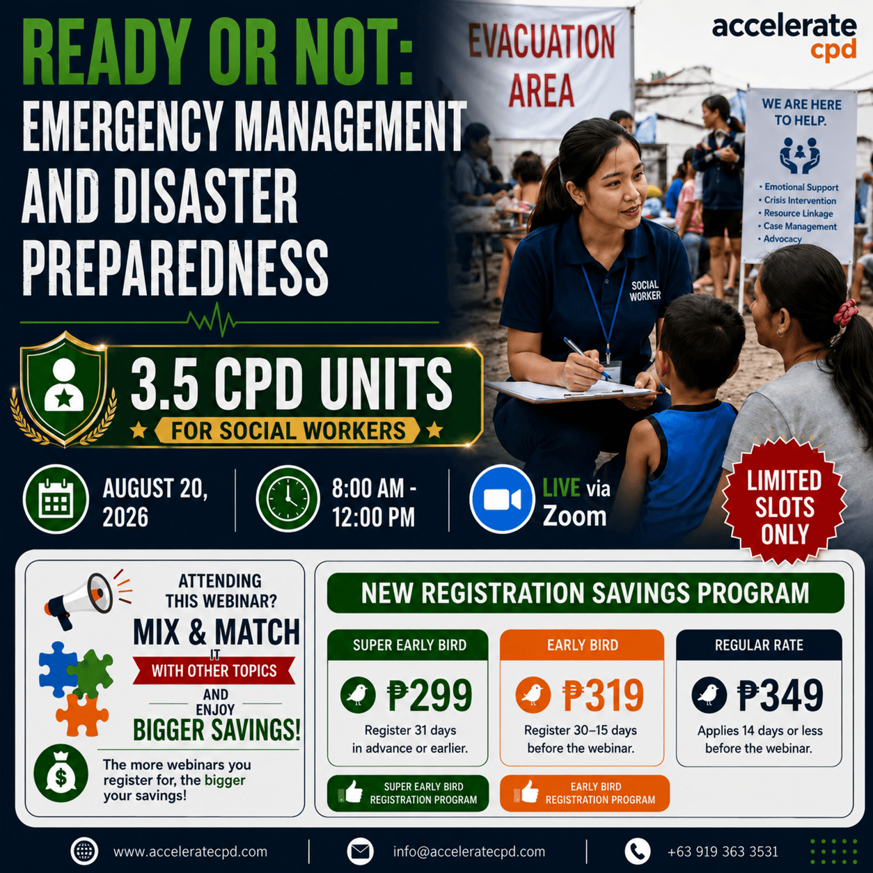 Ready or Not: Emergency Management and Disaster Preparedness for Health workers