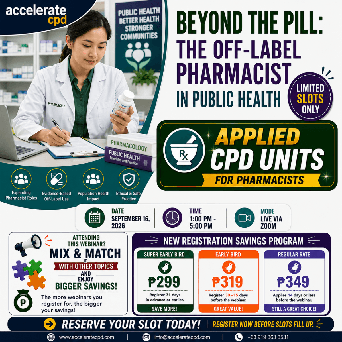 Beyond the Pill: The Off-Label Pharmacist in Public Health
