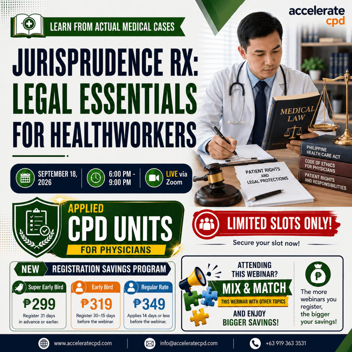 Jurisprudence Rx: Legal Essentials for Health workers