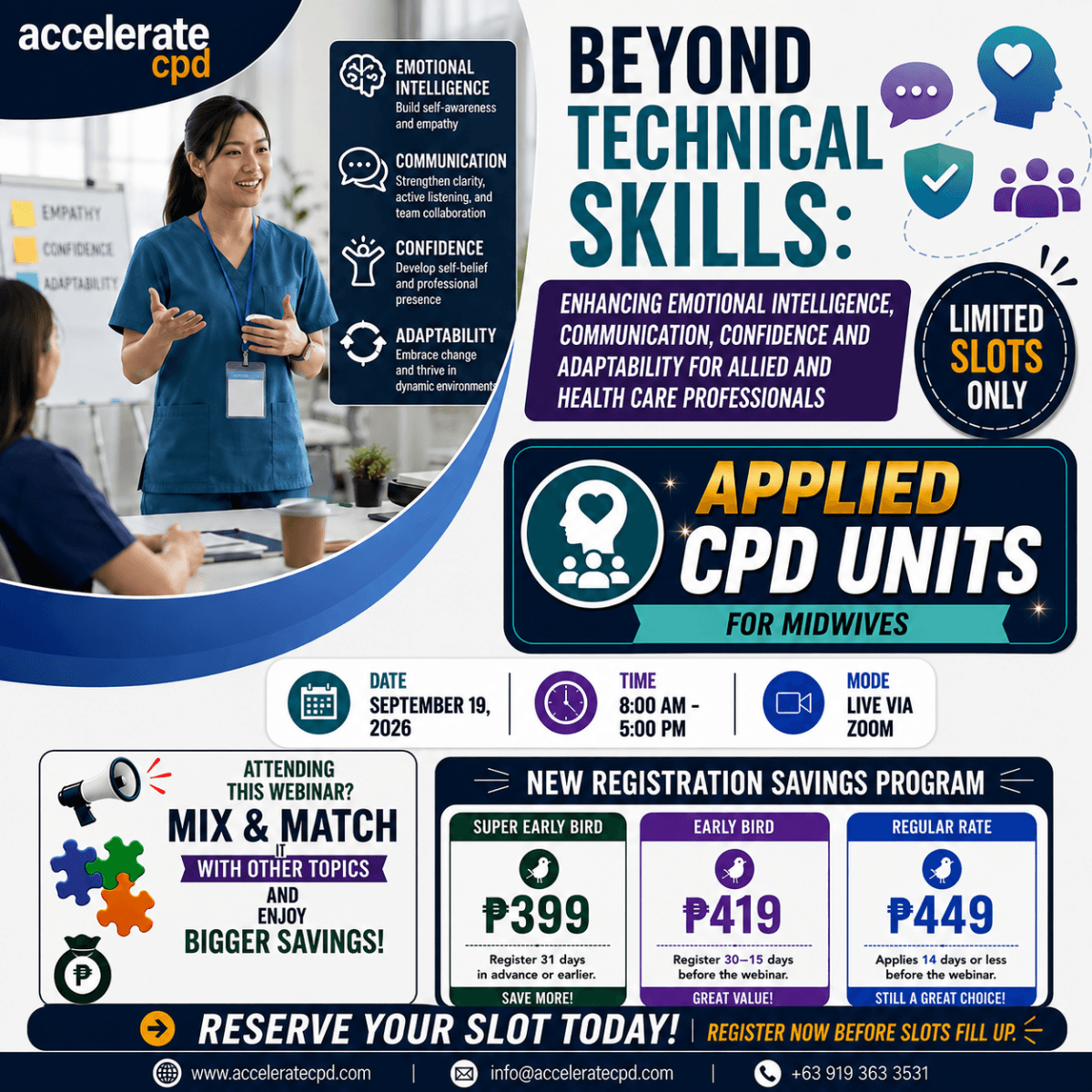 Beyond Technical Skills: Enhancing Emotional Intelligence, Communication, Confidence and Adaptability for Allied and Health Care Professionals