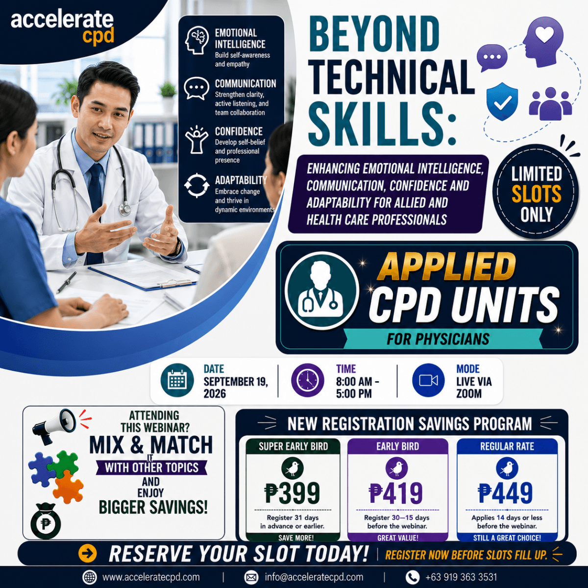 Beyond Technical Skills: Enhancing Emotional Intelligence, Communication, Confidence and Adaptability for Allied and Health Care Professionals