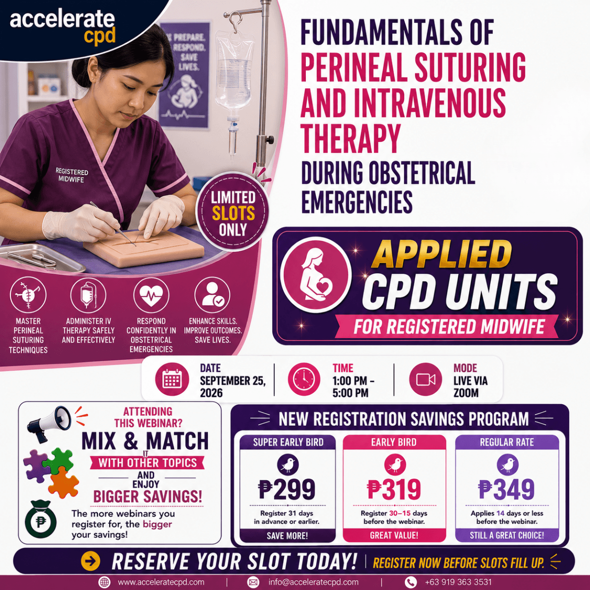 Fundamentals of Perineal Suturing and Intravenous Therapy During Obstetrical Emergencies