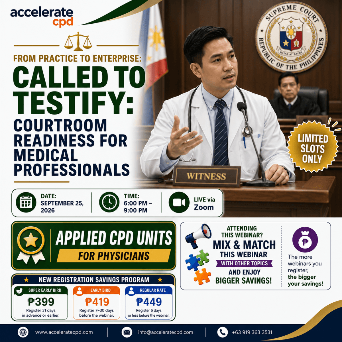 Called to Testify: Courtroom Readiness for Medical Professionals