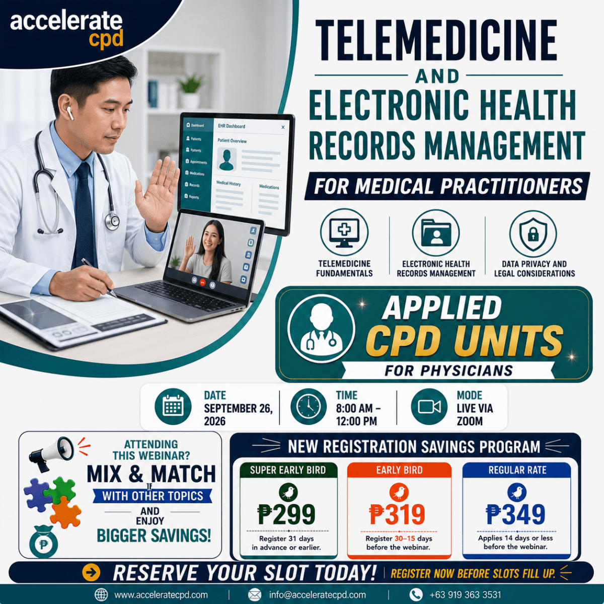 Telemedicine and Electronic Health Records Management for Medical Practitioners