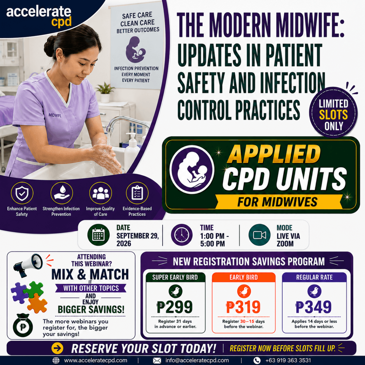 The Modern Midwife: Updates In Patient Safety And Infection Control Practices