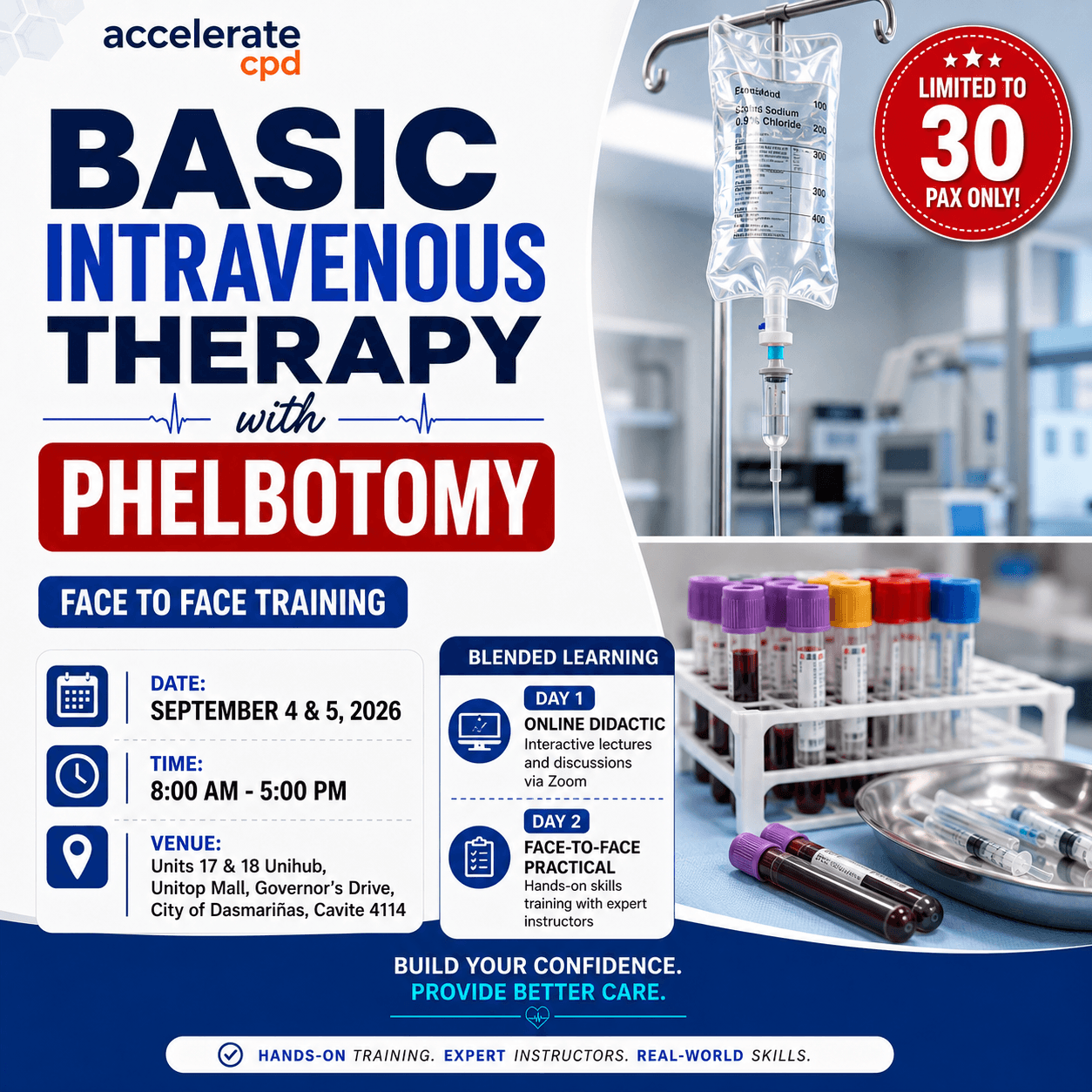 Basic Intravenous Therapy and Phlebotomy Training Course