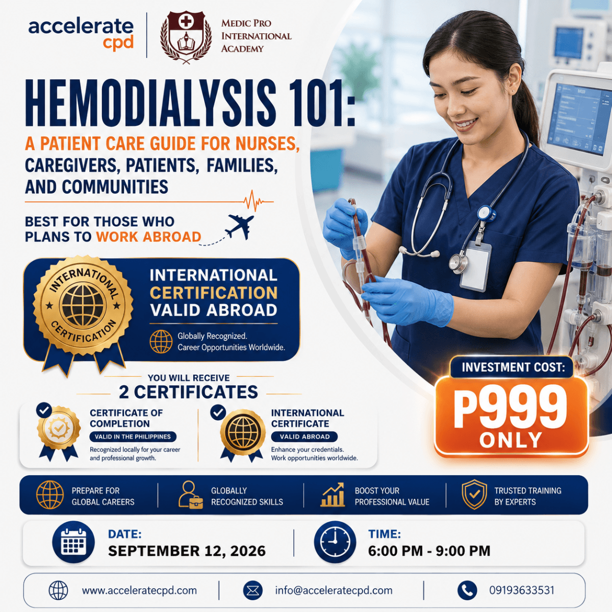 Hemodialysis 101: A Patient Care Guide for Nurses, Caregivers, Patients, Families and Communities