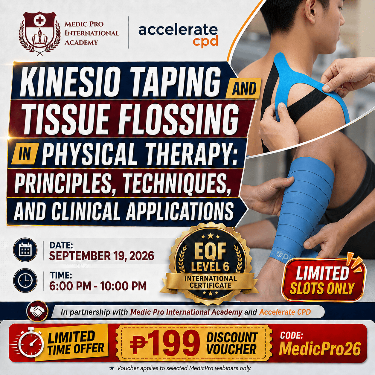 Kinesio Taping and Tissue Flossing in Physical Therapy: Principles, Techniques, and Clinical Applications