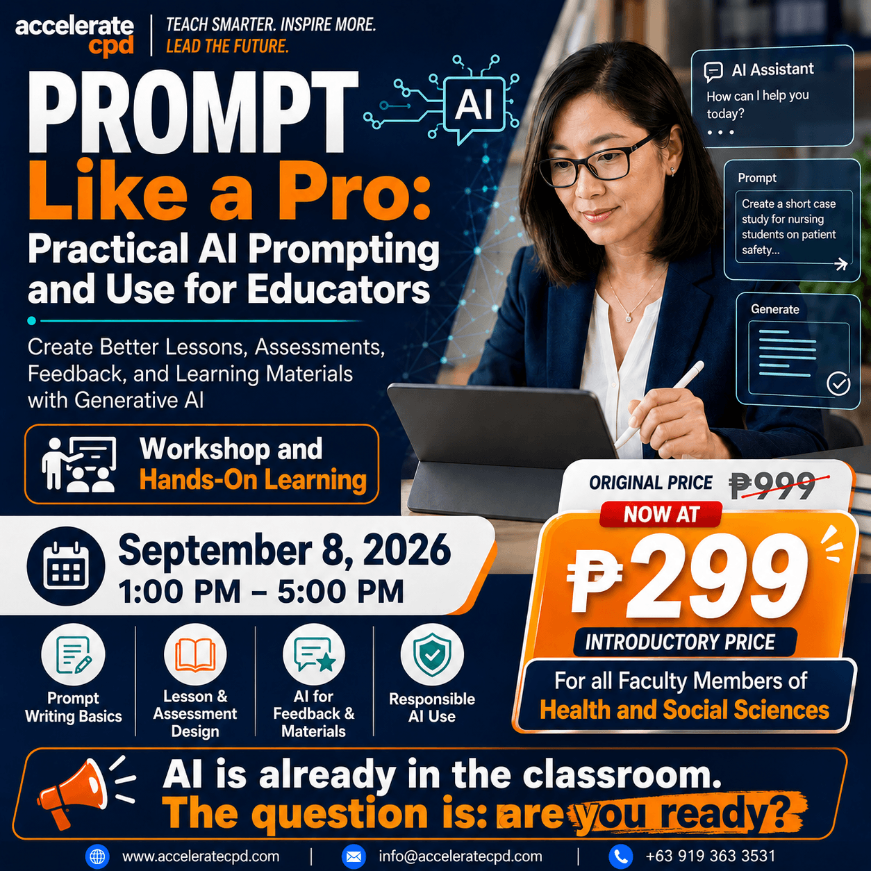 PROMPT Like a Pro: Practical AI Prompting and Use for Educators